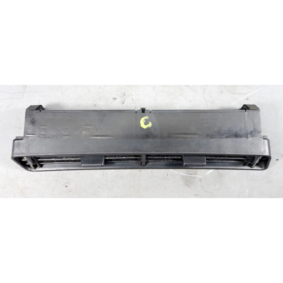 1978-1987 BMW E23 7-Series 733i 735i Front Dash Center Fresh Air Grill Black OEM - Image 2 of 4