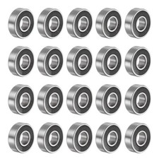 10-30pcs 6000-2RS Deep Groove Ball Bearings 10x26x8mm Double Shielded ABEC1 Z1