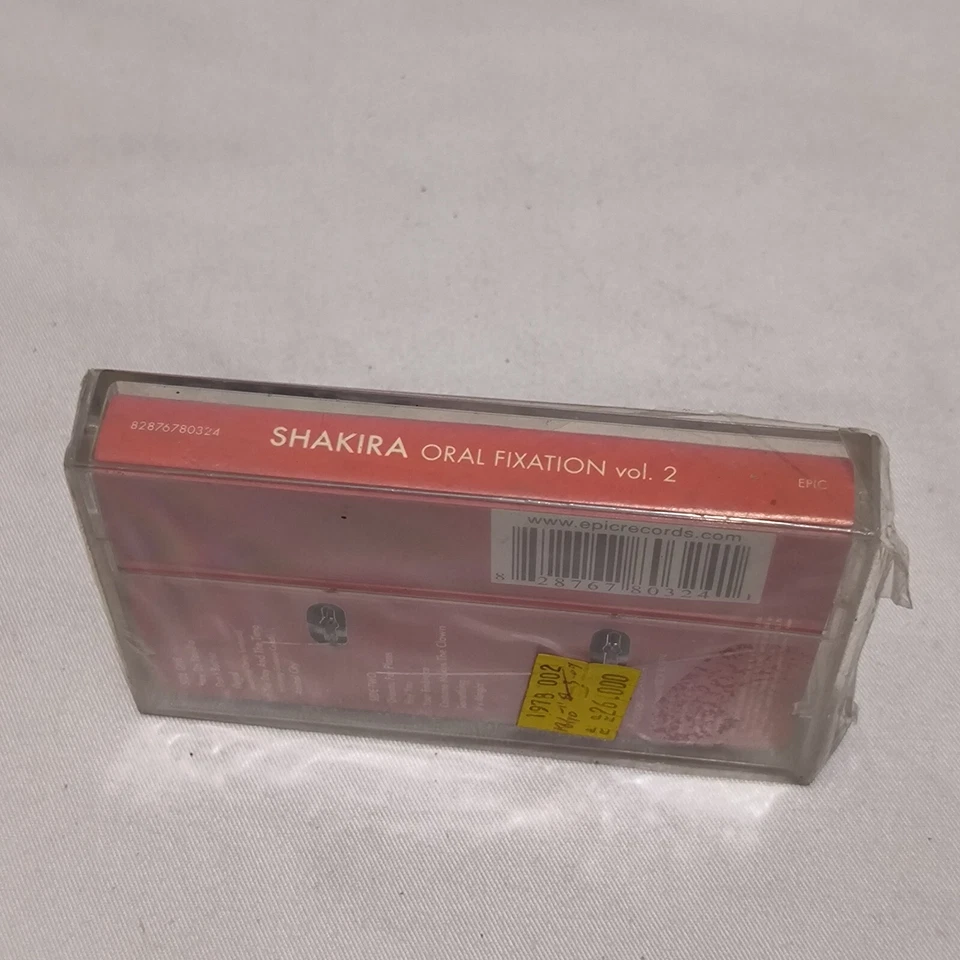Shakira - Oral Fixation Vol 2 original indonesia tapes 2005 BRAND NEW SEALED - Image 4 of 4