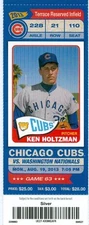 2013 Cubs vs Nationals Ticket: Nate Schierholtz & Donnie Murphy both hit 2 HRs