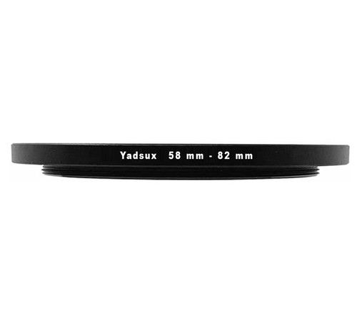 58 to 82 mm Step Up Adapter Ring Yadsux 58mm Lens to 82mm Filter - FREE SHIPPING - Picture 2 of 7