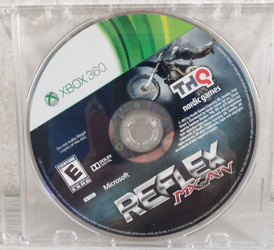 MX vs. ATV Reflex (Microsoft Xbox 360, 2013) TESTED NO MANUAL