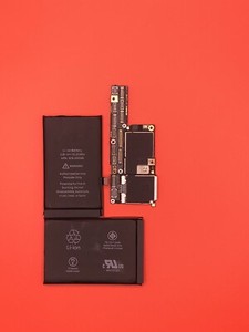 Apple iPhone X 64Gb Platine Motherboard Mainboard Akku 76% Geprüft Top