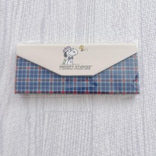 Snoopy Studios Check Pattern Glasses Case Collectible Used