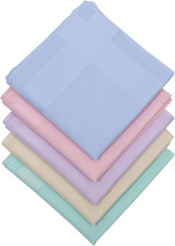 Ladies Handkerchiefs, Women Soft Cotton Hankies