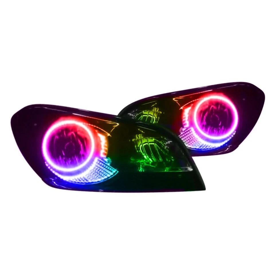 LED Halo Headlights Factory Surface Add On Custom Lights ColorSHIFT 2638-504 - Imagem 3 de 4