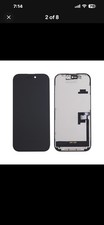 For iPhone 16 Pro Soft OLED Display LCD Touch Screen Digitizer Replacement Frame