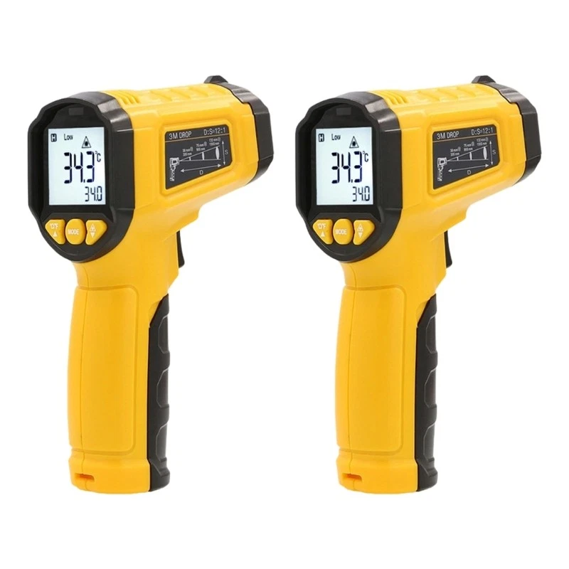 Efficient Ir Thermometers Wide Temperature Ranges Perfect For Professional
Opens in a new window or