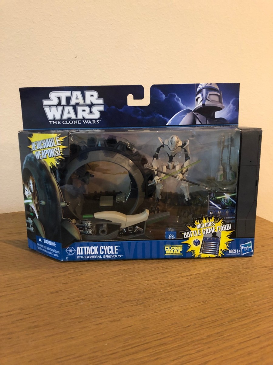 Clone wars ATTACK CYCLE グリーヴァス　ハズブロ ビークル Hasbro Star Wars Clone Wars General Grievous And Attack