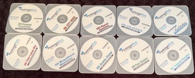 Footage Firm Royalty Free Stock Footage HD Clips US City, Europe, Sky, Set of 10