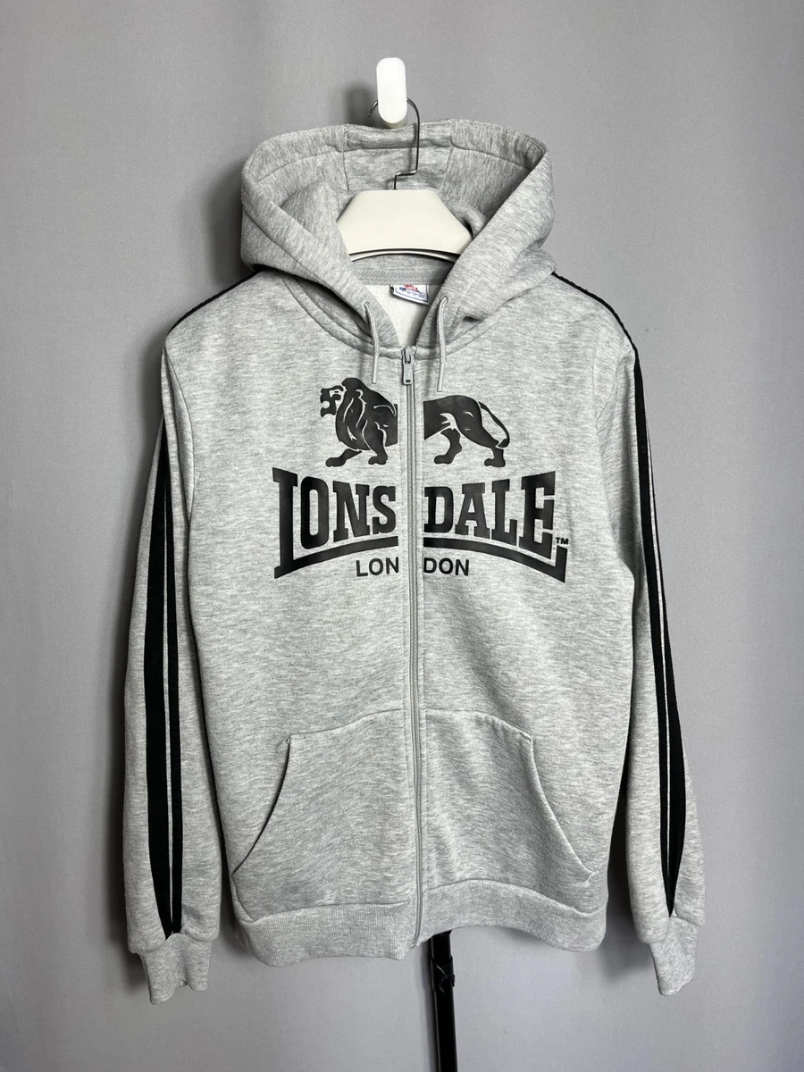 LONSDALE Sweatvest 'Nateby' in Zwart | ABOUT YOU