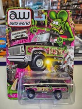 Auto World Premium Series Ltd Run 2496 Rat Fink Chevy Silverado