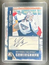 2013-14 In The Game Between The Pipes Goaliegraph Auto Eric Comrie