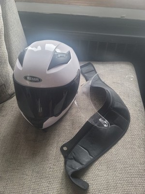 Helmet Motorcycle Full Face Helmet YM-829 Bike Helmet with Sun Visor XL 61-62cm