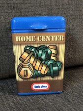 HTF Little Tikes Child Size Work Tool Bench "Home Center" Box for Bolts Blue