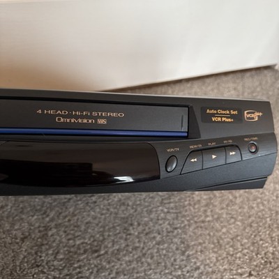 Panasonic HiFi Stereo VCR 4-Head VHS Player PV-8451 w/ Orig Remote