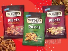 Snyder's of Hanover Pretzel 3 Flavour Pack | Honey Mustard Onion | Hot Buffalo