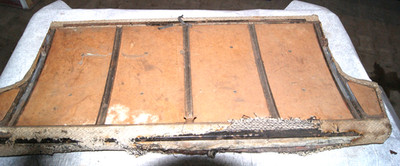 Rückenlehne Rücksitzbank für Trabant P50 P60 P601 ORIGINAL DDR