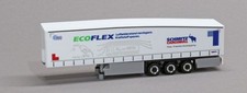 Herpa 947053 Schmitz Cargobull EcoFlex Gardinenplanenauflieger (Werbemodell)