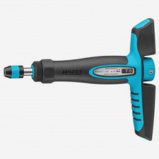 Hazet 6005ct-100 Ratcheting Torque T-handle Screwdriver 14 Hex Drive Reversi