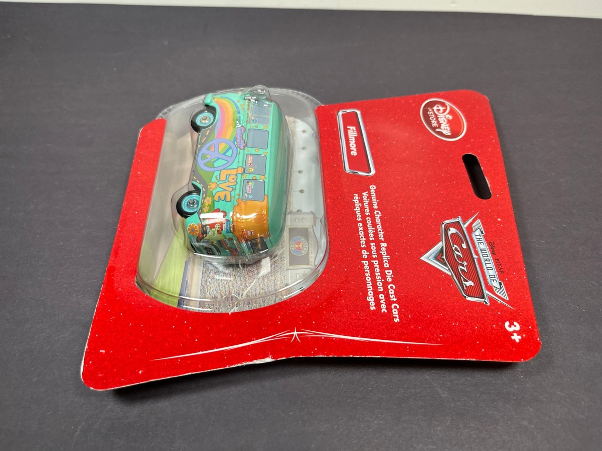 Disney Store Pixar The World Of Cars FILLMORE Van 1:43 Die Cast