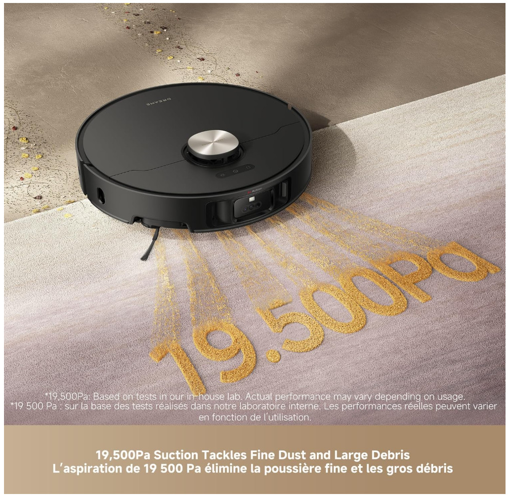Dreame L50 Ultra Robot Vacuum Mop 19500Pa Suction Auto-Empty Self-Clean 5