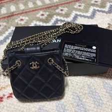 CHANEL Coco Mark Matelasse Mini Chain Shoulder