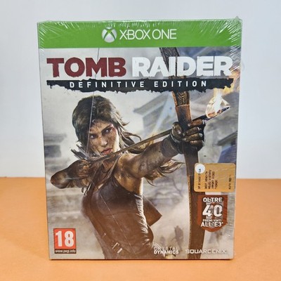 Tomb Raider Definitive Artbook Edition NEW SEALED Microsoft XBOX ONE ITALIAN