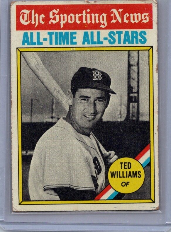 1976 Topps #347 Ted Williams