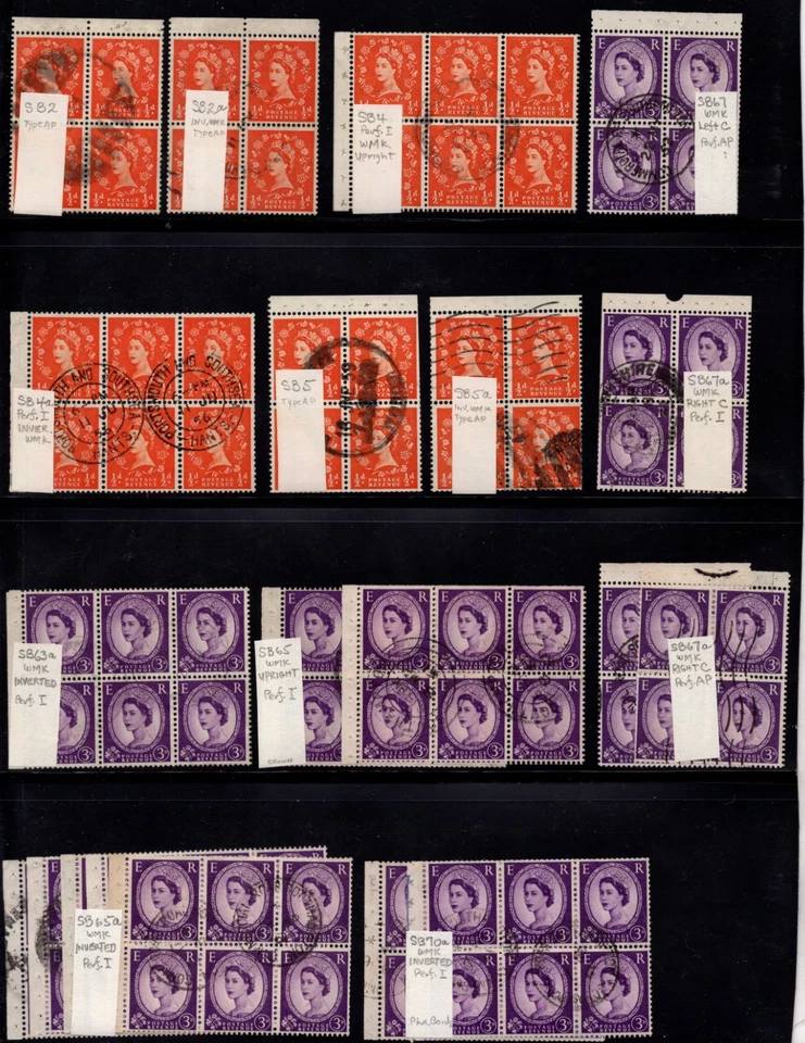 U.K. G.B. COLECCIÓN ESPECIALIZADA AÑOS 50 DE 130 FOLLETOS EN SU MAYORÍA FOLLETOS DE 6 O 4 Foto 2 de 4