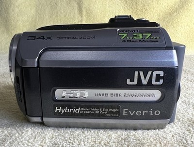 【中古】「非常に良い」GZ-MG130 JVC Everio GZ-MG130U HDD Hybrid Digital Video Camcorder - 34x