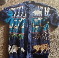 Vintage Mariea Kim Designer Cardigan