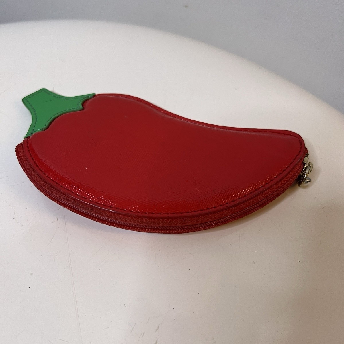 Kate Spade New York Chili Pepper Coin Purse Extra Spicy Red