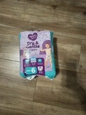 Parent's Choice Diapers Dry  Gentle Size 6 Wiggle Proof Leak Proof 22 Count