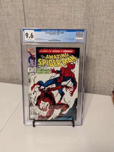 Amazing Spider-Man #361 CGC 9.6 (Marvel Comics April 1992) 1st Carnage