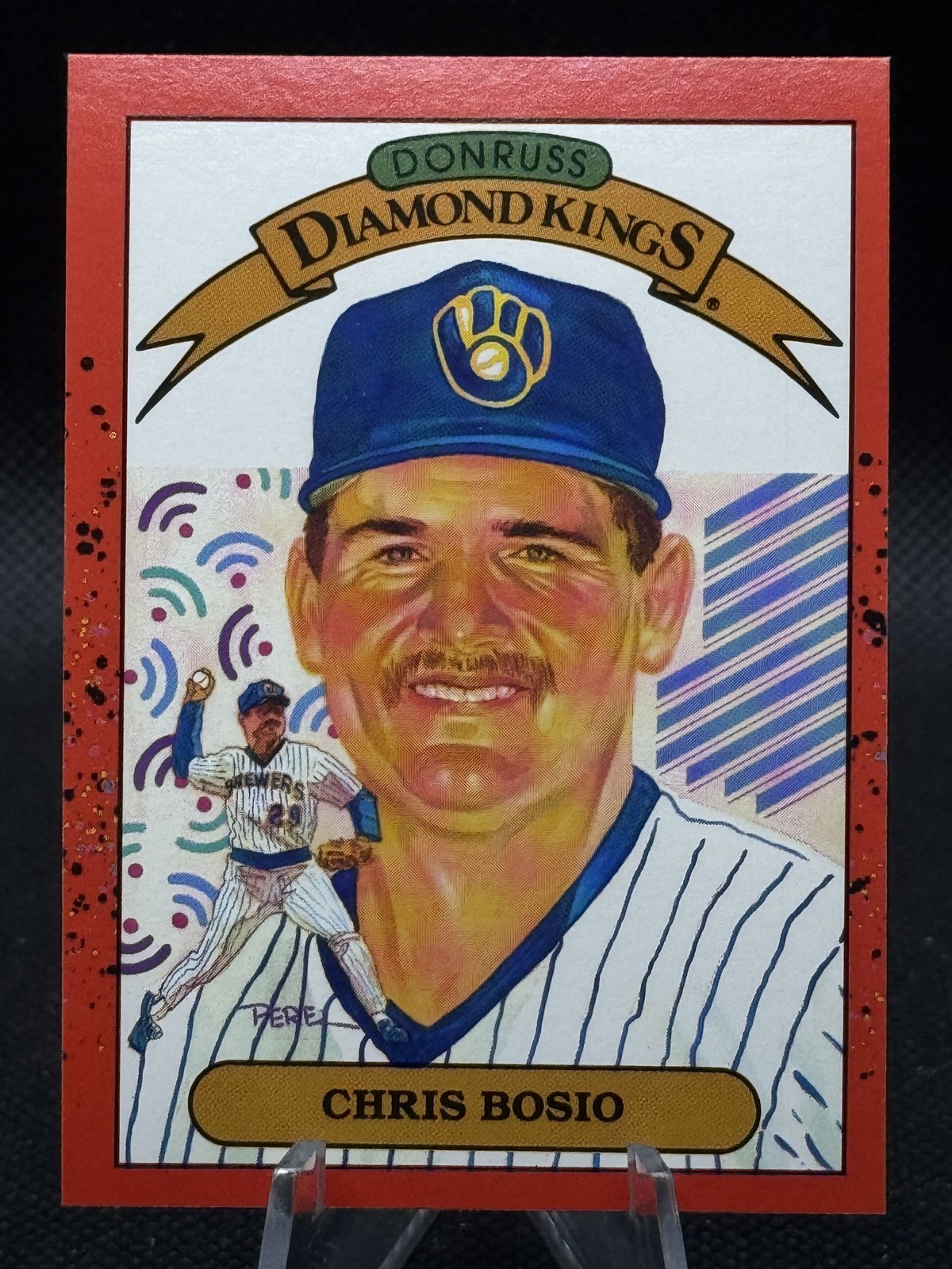 1990 Donruss 20 Chris Bosio Milwaukee Brewers