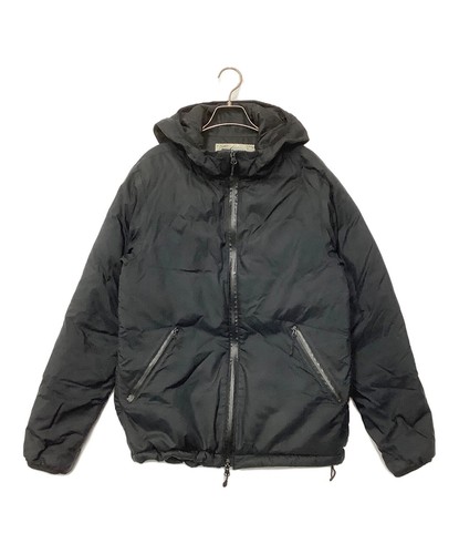 Authentic NANGA UDD Down Jacket L Black Men #7940