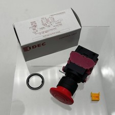 IDEC HW1B-V4F03-R Switch Push Button HW Series Red Round Plastic Bezel 1ct