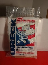 Oreck Celoc Hypo-Allergenic Vacuum System Bags 12 Filter Bags 1 Motor New Sealed