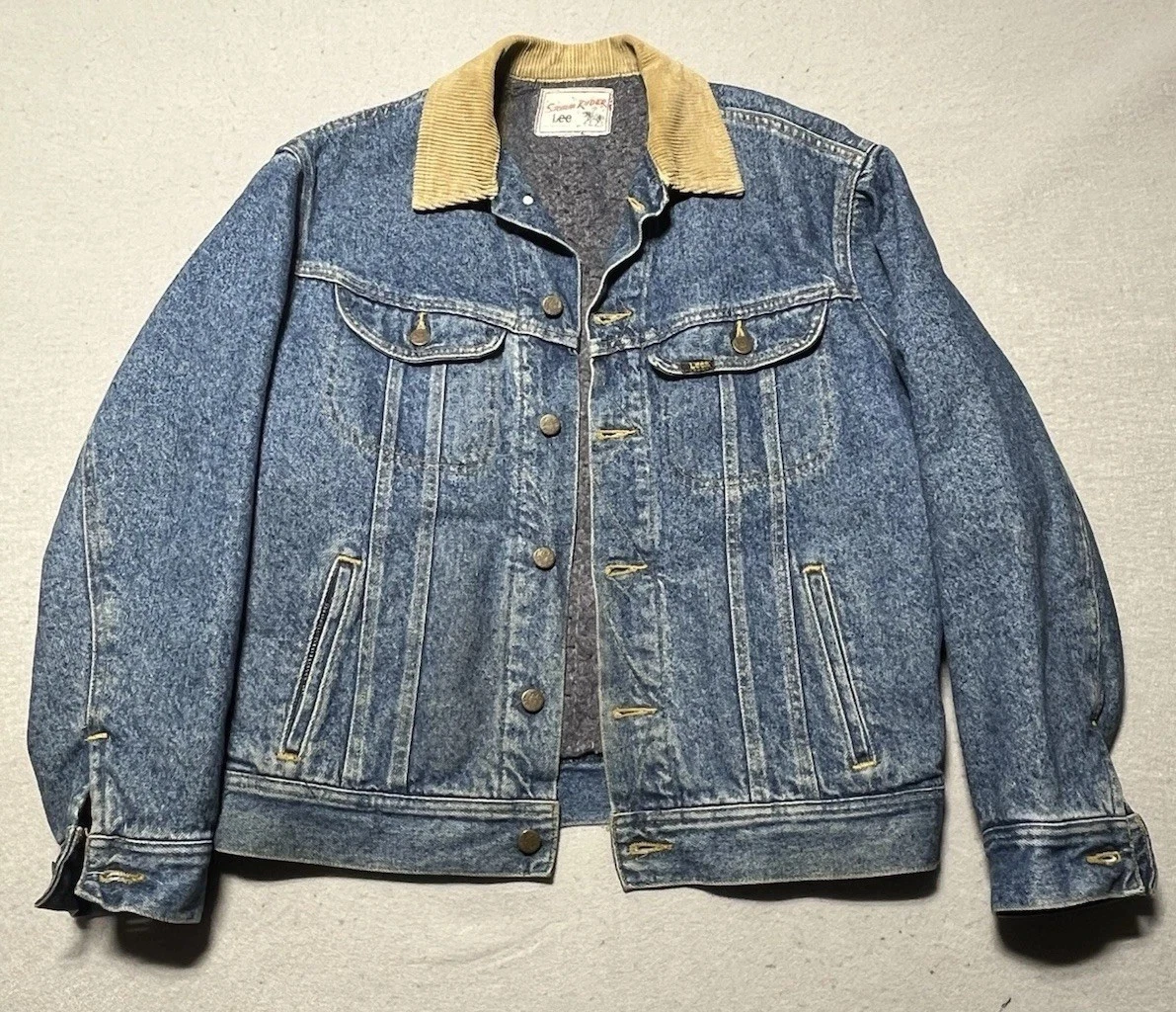 lee storm rider jean jacket products for sale | eBay