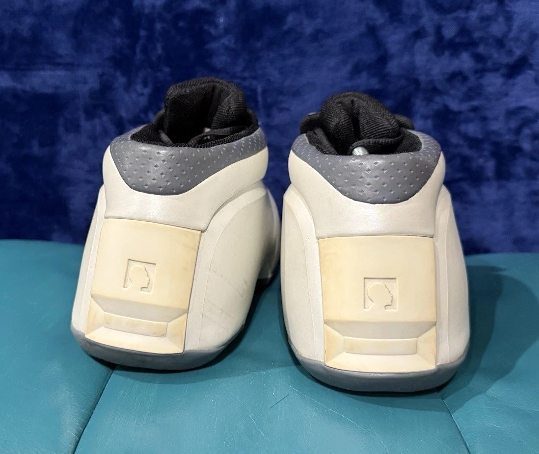 Vintage 2001 adidas Kobe Two White 677393 Mens 9.5 | Womens 11 | eBay