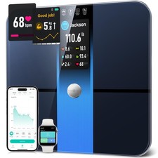 RunStar Smart Scale for Body Weight and Fat Percentage FSA HSA Eligible, 3.5"...