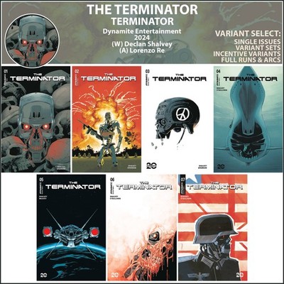 Terminator (2024) #1 2 3 4 5 6 7 Dynamite Entertainment COVER SELECT