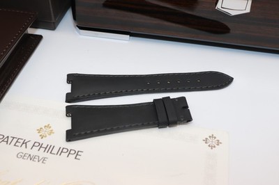 Patek Philippe Nautilus 5726A-001 Genuine Leather Watch Strap Band