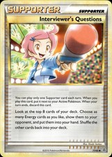 Pokemon TCG Card Interviewer's Questions Unleashed 77/95