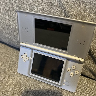 Nintendo DS Lite Metallic Silver Handheld System for sale