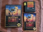 Desert Strike : Return To The Gulf (Sega Genesis, Game, Case, Manual CIB)