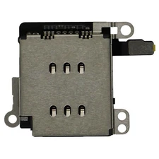 Dual SIM Card Slot SIM Card Tray Durable with Reader Flex Cable For iPhone XR d