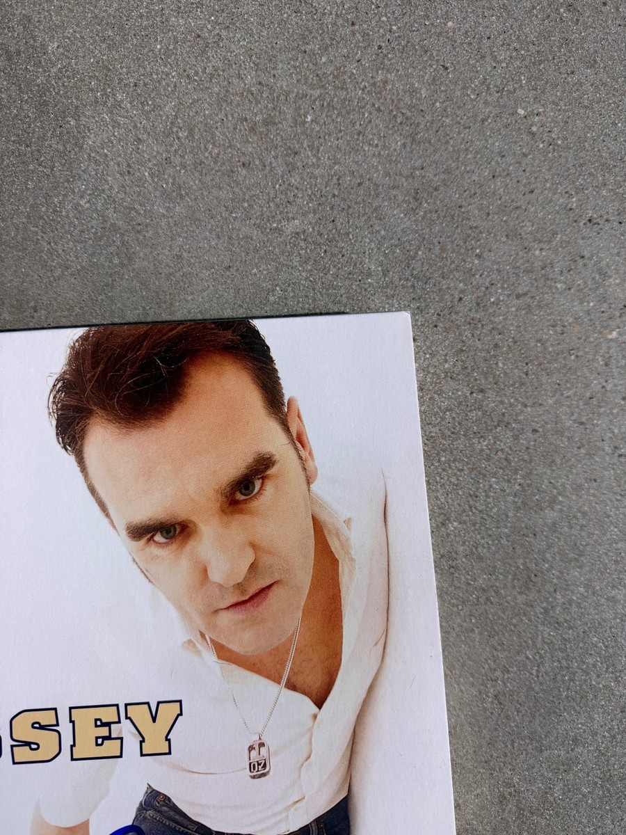 MORRISSEY SIGNED VINYL! Authenticated Signature! Morrissey Gifts