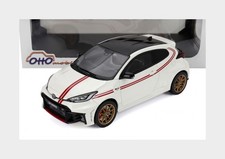 1:18 OTTOMOBILE Toyota Yaris Gr Tgr Italy Limited Edition 2024 White Red OT1183